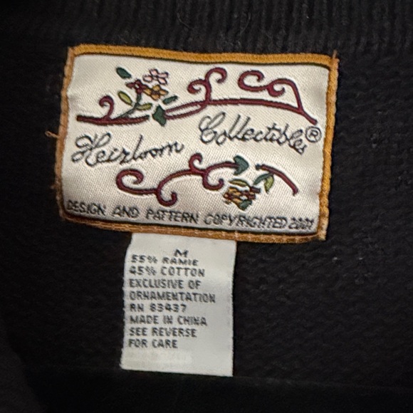 Festive Snowman Cardigan Sweater - Picture 2 of 4